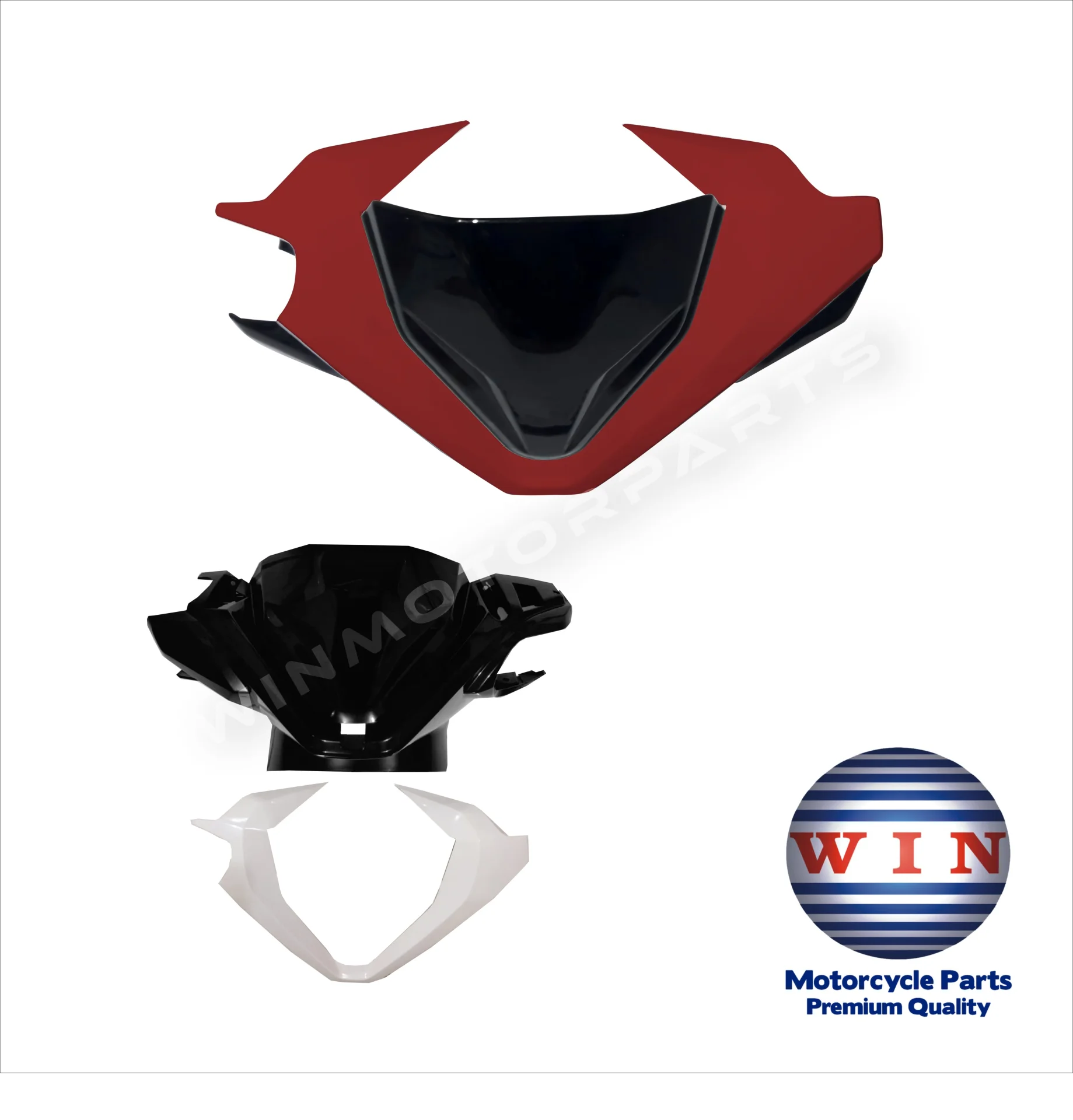 FRONT HANDLE COVER VARIO 150 18 / VARIO 125 18 HITAM